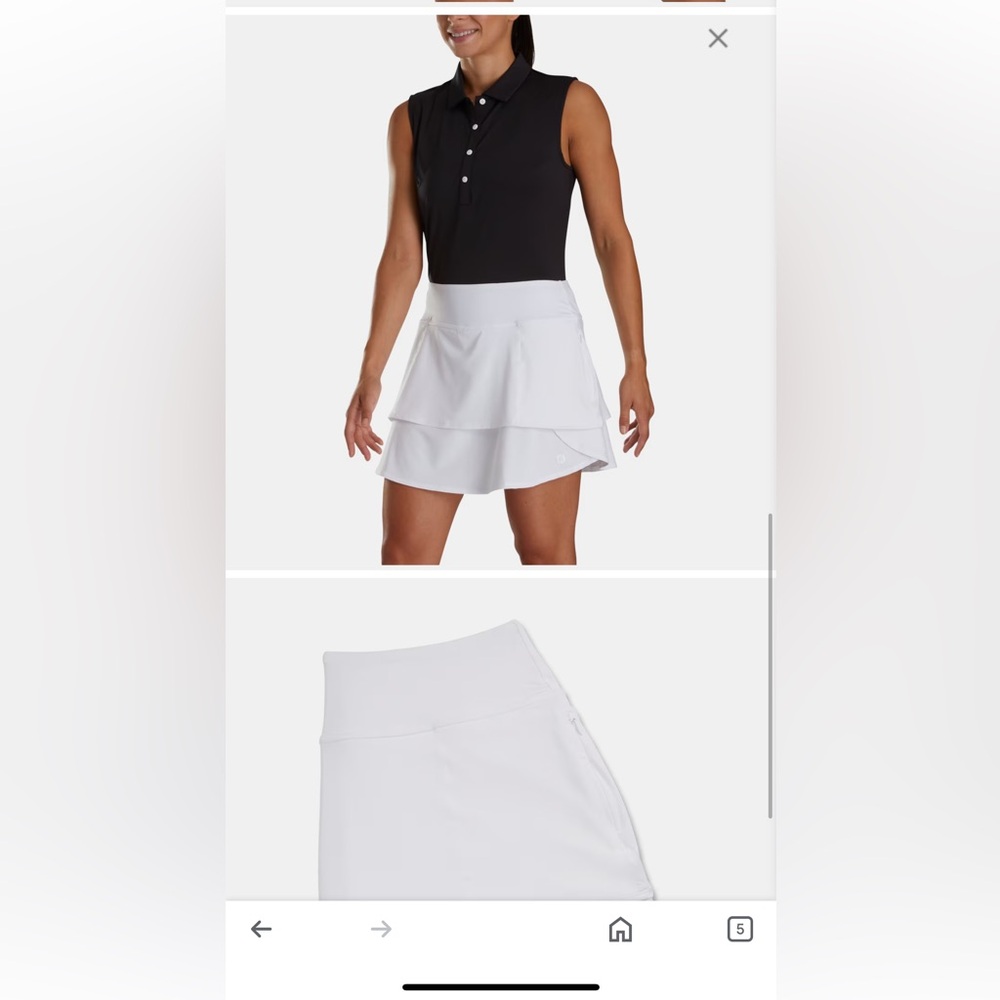 Performance Layered Skirt Women xsmall